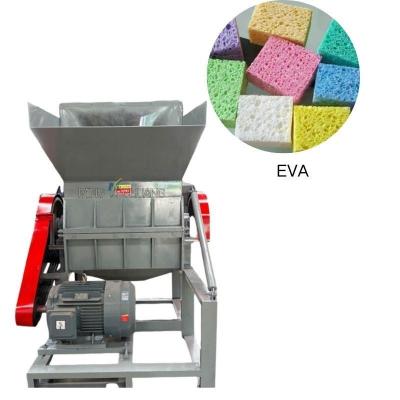 China 100% Recycling EVA Compressed Sponge Crusher 500-800kg/H  Customization for sale