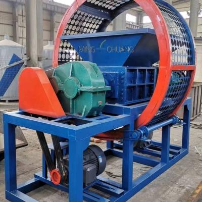 China 730.00cm * 250.00cm * 350.00cm Highly Rubber Tire Shredding Line for Global Market for sale