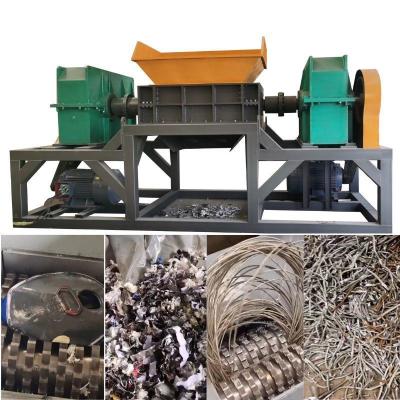 China Scrap Metal Separation Metal Shredder with Planetary Reducer and Magnetic Separator for sale