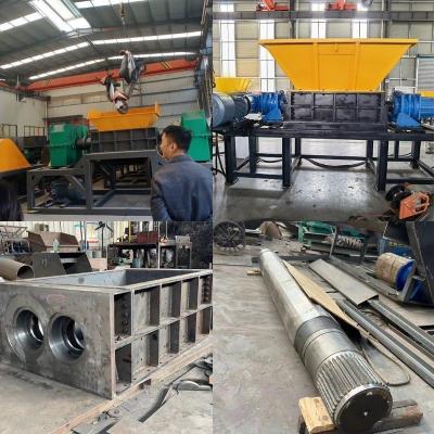 China Waste Iron Steel Copper Thick Aluminum Alloy Wheel Shredder for Sustainable Recycling for sale