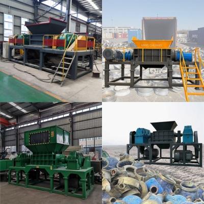 Chine Déchets de fer Blocs de tubes en aluminium automatiques Blocs de métal en alliage d'aluminium Déchiqueteur à vendre