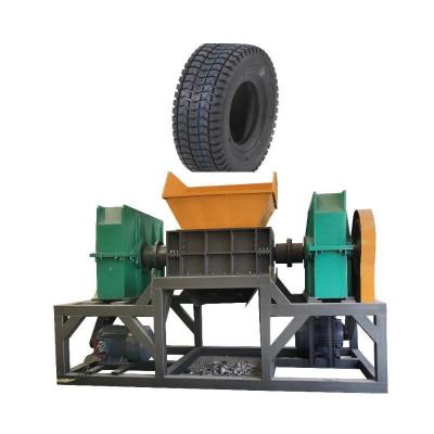 China High Safety Level Used Tyre Shredding Machine Waste Tyre Recycling with 380V Voltage for sale