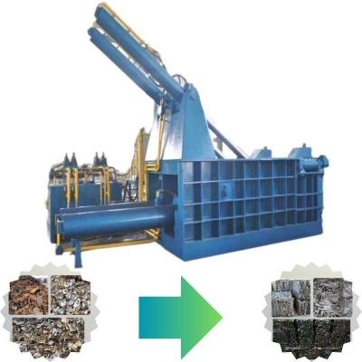 China Horizontal Scrap Metal Baler Press Machine MCD-110 for Scrap Steel Aluminum and Copper for sale