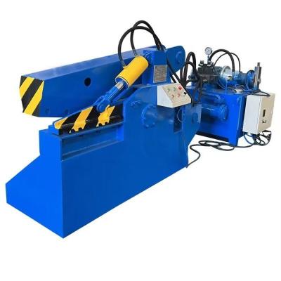 China Industrial Alligator Metal Flattening Shear Crusher Section Cutting Machine for sale