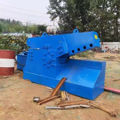 China Powerful 30Kw Hydraulic Alligator Rebar Shear Machine for Channel Steel Scrap Metal for sale