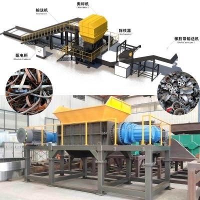 China High Power Popular Metal Copper Wire Two Shaft Shredder with Planetary Reducer Sturdy for sale