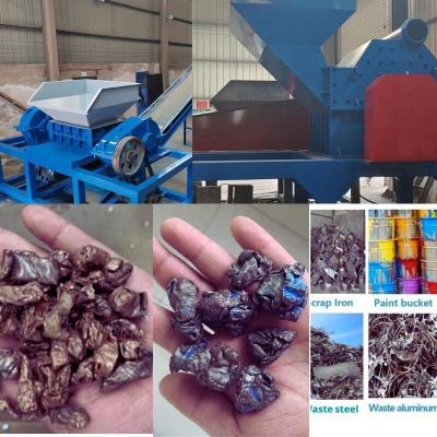 China Extruding Crushing Style High Power Metal 600*400 Model Hammer Crusher for Scrap Metal for sale