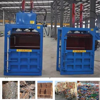 China Vertical Hydraulic Aluminum Can Baler for Clothing Carton Compress Customized Request for sale