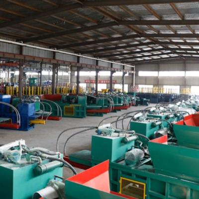 China Customized Voltage Horizontal Waste Cardboard Press Baler Used Clothes Baling Press Machine for sale