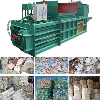 China Customized Horizontal Hydraulic Plastic Baler Machine for Animal Hair Packaging Sale for sale