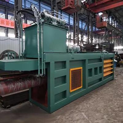 China Horizontal Hydraulic Baler for Recycling Boxes and Materials Affordable Shipping Cost for sale