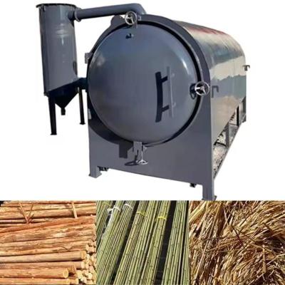 China Initial Payment Bagasse Processor for Biochar Production in Horizontal Charcoal Stove for sale