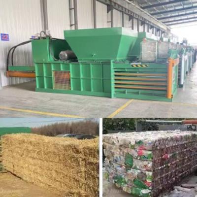 China MCDW-120 Clothes Baler Machine for Recycling Waste Paper Stainless Steel Baling Press for sale