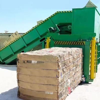 China Scrap Metal Automatic Horizontal Press Baler MCDW-220 for Clothes Industry Pet Bottle for sale