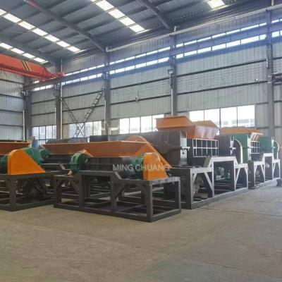 China Heavy Duty Double Shaft Shredder Machine Metal Shredder Price For Sale Turkey France Chile Romania Thailand for sale