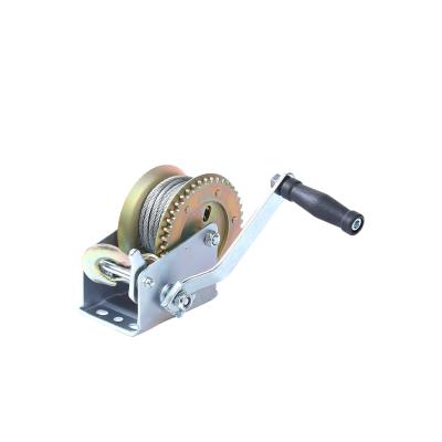 China New 2021 Top Quality Hand Steel 450KG Manual Steel Winch Hardware Tools for sale