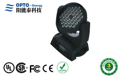 China RGBW 360W 4in1 LED Moving Head 36pcs 10W for live concerts / Stage 50Hz / 60Hz for sale