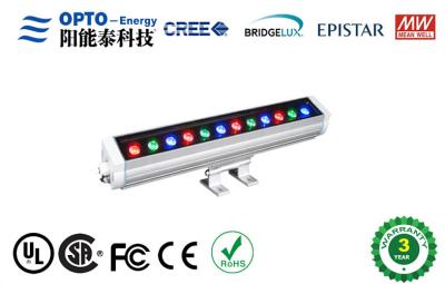 Cina L'alto potere all'aperto ha condotto la rondella della parete di Edison Epistar il RGB LED della luce/Cree della rondella della parete in vendita