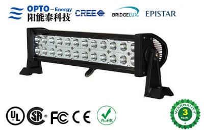 China 10V - 30V DC Cree LED Light Bars IP67 72W With Die-cast Aluminum Housing for sale