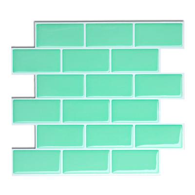 China Mexican Style Home and Kitchen and Bathroom Backsplash Mosaic Wall Tile Wallpaper Sticker PVC Waterproof+ECO-Friendly+Self-adhesive for sale