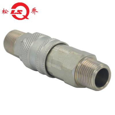 China Automotive Industry Carbon Steel Europe Type LSQ- 320 Series Rectus 2625 Interchangeable Pneumatic Air Quick Coupler for sale