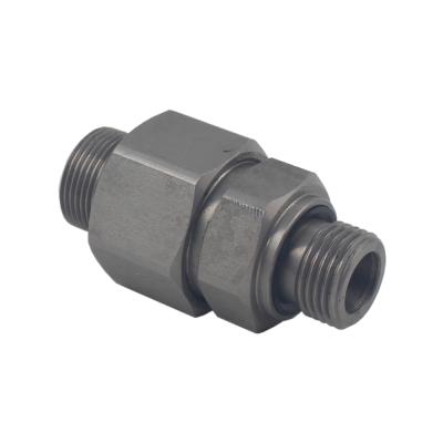 China Carbon Steel RHV Hydraulic Stop Valves Non Return Check Valve EO 24 Degree Cone Ends, Metric BSPP Thread for sale