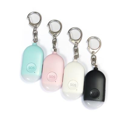 China Plastic Personal Rechargeable Personal Alarm Para Defensa ABS ABS Alarm Key Chain SOS for sale