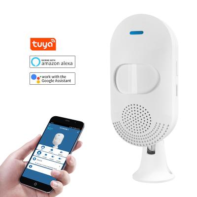 China Tuya Siren Security System Detector Sensors Wireless Wifi Pet Friendly Home Infrared PIR Motion Sensor Alarms CT61W for sale