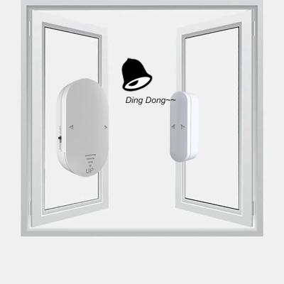 China 130DB Plastic Small Size Doorbell ABS Alarm Door Sensor Magnetic Home Alarm System for sale