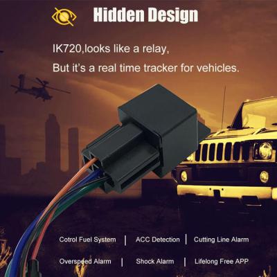 China Best Motorcycle Gps Car Tracker, IK720 Relay Mini Gps Motocycle Tracker for sale