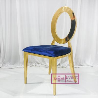 China (Others) Factory Price Adjustable Wholesale Elegant Various Colors Wedding Chair Gold Stainless Steel Banquet Dining Chair for sale