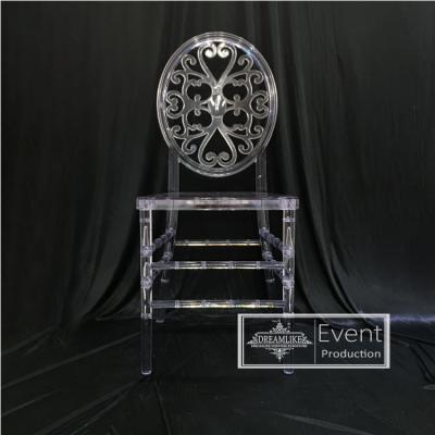 China modern modern clear acrylic chair for wedding party en venta