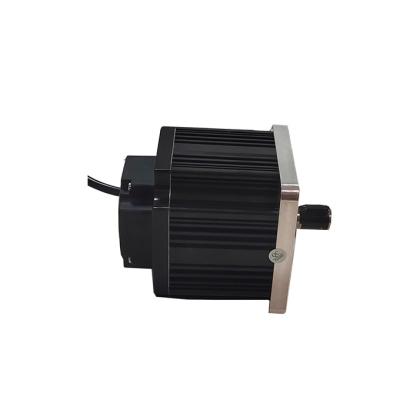 China Totally Enclosed 24/48V 300W 1000-3000RPM 1NM DC Brushless Servo Motor With Encoder 2500pp Hot Selling AC Servo Motor 0.3kw With Driver for sale