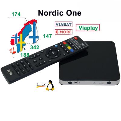 China Nordic Scandinavian Sweden Norway Finland Denmark UK Android Smart TV Box OS 1GB+8GB IPTV Nordic Server IPTV 605 Linux One for sale