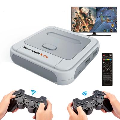 China S905X Super HD WiFi Output Mini TV Video Game Player For PSP/PS1/N64/DC Pro Dual Games System Built-in 50000+ Games Super X Console for sale