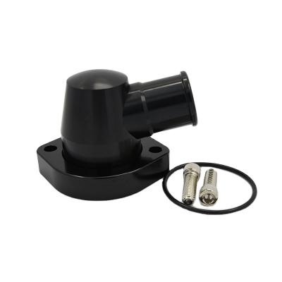 China Black Billet Thermostat Housings Water Swivel Neck For Ford Big Block Standard for sale