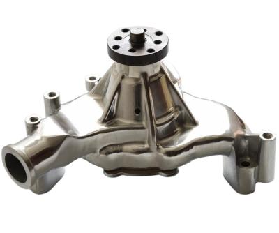 China Billet Alumium 6061-T6 China Factory Polished Chevy Big Block Long Water Pump for sale