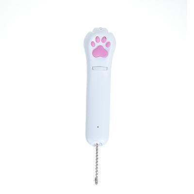 China Foreign Trade Portable Viable LED Cat Teaser Pet Training Tool Laser Light Cute Interactive Pet Cat Dog Toy for sale