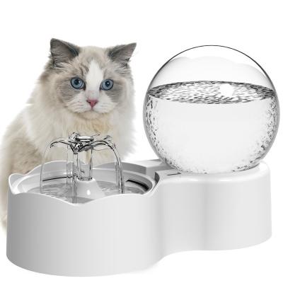 China 2021 Newest Automatic Circulation Disconnected Dog Waterer Smart Cat Water Dispenser with Bend Hose for sale