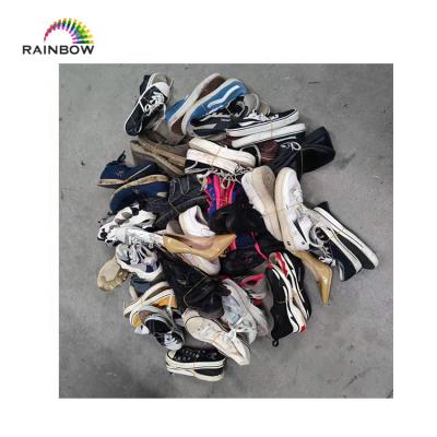 China Mixed Used Adult And Kids Shoe Mixed Used Shoes In Bags for sale