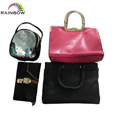 China Mixed Designer Second-Hand Branded Bags Used Colorful Mixed Top Grade Leather Handbags For Ladies In Indonesia for sale