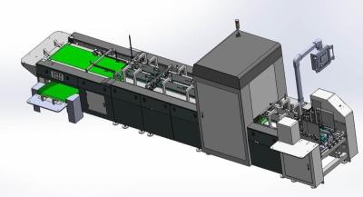 China Medicine Box Printing Quality Control Equipment With Auto Stacking System for sale