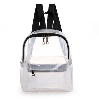 China Anything Organizer Hot Selling Stylish Waterproof PVC Beach Bag High School Backpack Large for sale