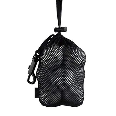 China Durable OEM 3PCS Sport Mesh Bag Drawstring Golf Ball With Custom Logo for sale