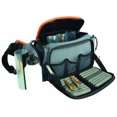 China Pro OEM UNIVERSAL Custom Tote Fishing Equipment Size Bag With Insulated Water Bottle Holder for sale