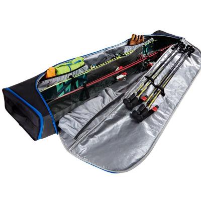 China Sport Padded Double Rolled Pro Snow Kit Ski Equipment Bag for sale