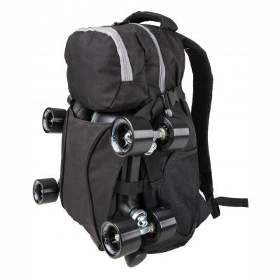 China Custom OEM Logo Multi Compartments Skating Equipment Skate Pack Backpack for sale