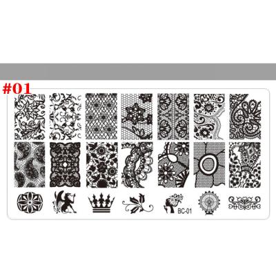 China Apply To Home Use And Professional Diy Nail Stamping Different Kind Nail Art Plate For Printing Nail Beauty Tools for sale