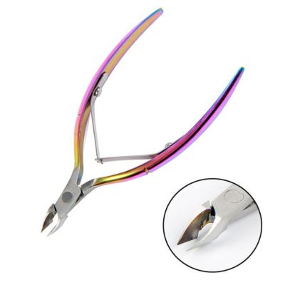 China New Products Smooth Hot Stainless Steel Screw Common Sharp Cutting Blades Nail Pliers Cuticle Nippers for sale