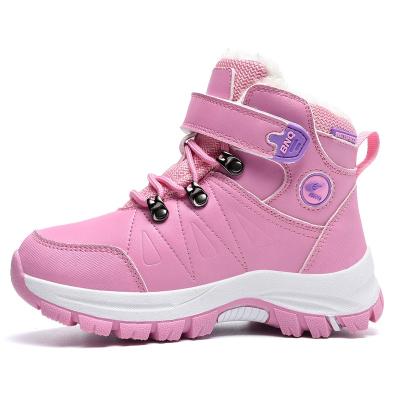 China Cushioning Kids Snow Boots Boys Girls Winter Boot Waterproof Non-slip Outdoor Warm Hiking Shoes (Little Kid/Big Kid) for sale